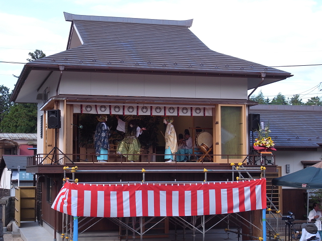 神炊館神社神楽殿竣工祭 (2)